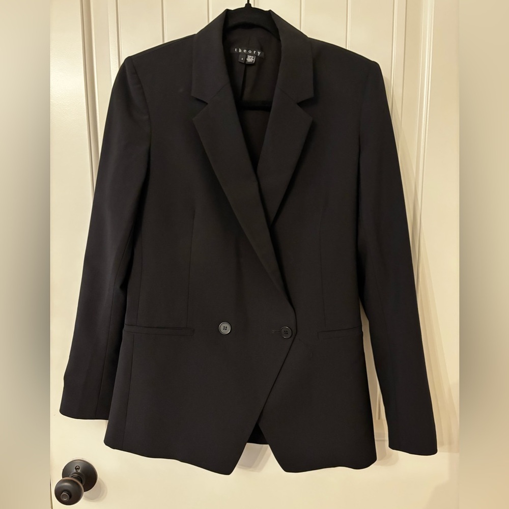 Theory - Black Women's Blazer (size 4)